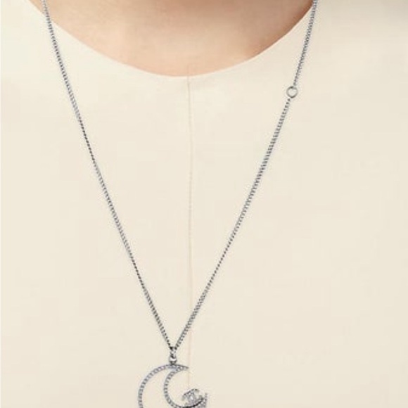 Chanel Strass CC Moon Pendant - Picture 4 of 5